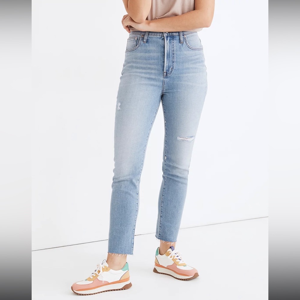 Madewell Perfect Vintage Jean in Coffey Wash: Worn-in Edition